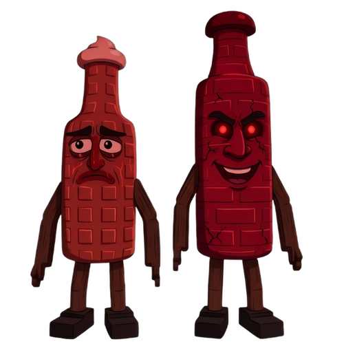 Cursed Ketchuru and Musturu