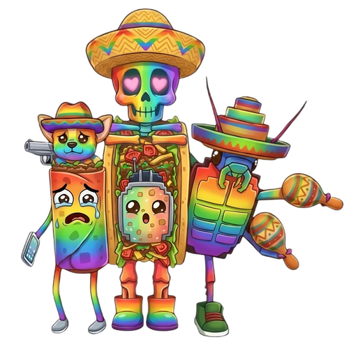 Rainbow La Taco Combination