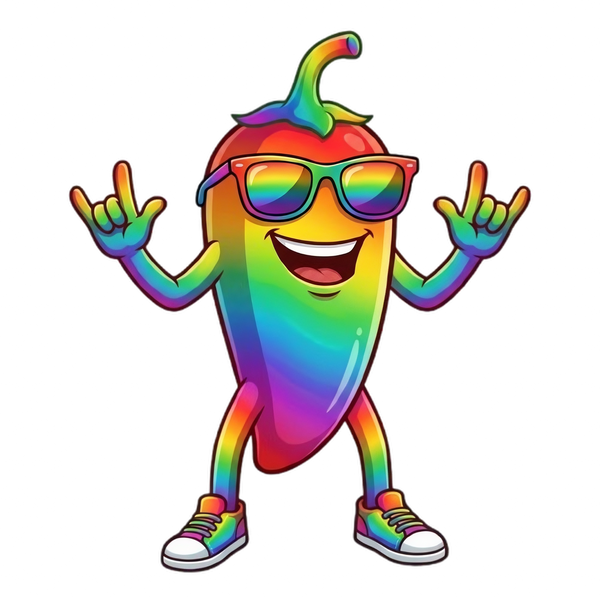 Rainbow Chillin Chilli