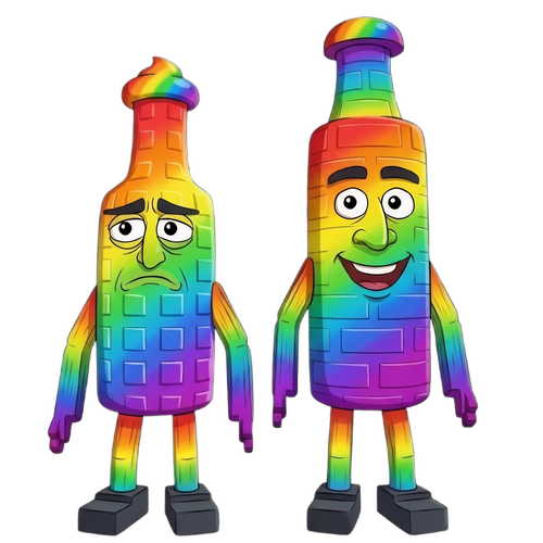 Rainbow Ketchuru and Musturu